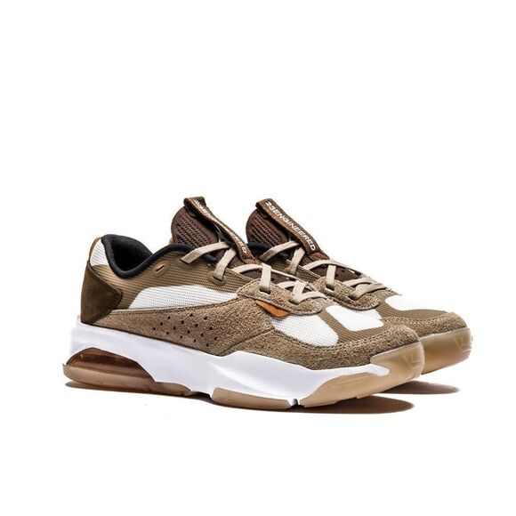 Nike Air Jordan 200E Khaki Suede Sneaker - Picture 1 of 11